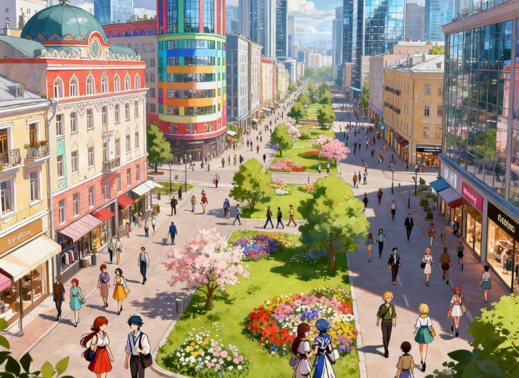 Городское население России: крупнейшие города